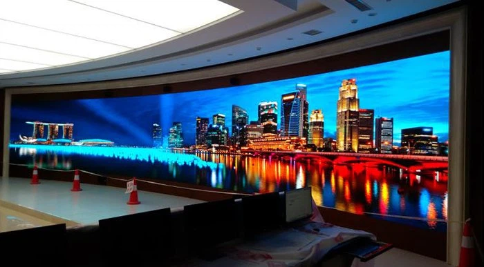 màn hình LED trong nhà trưng bày triển lãm